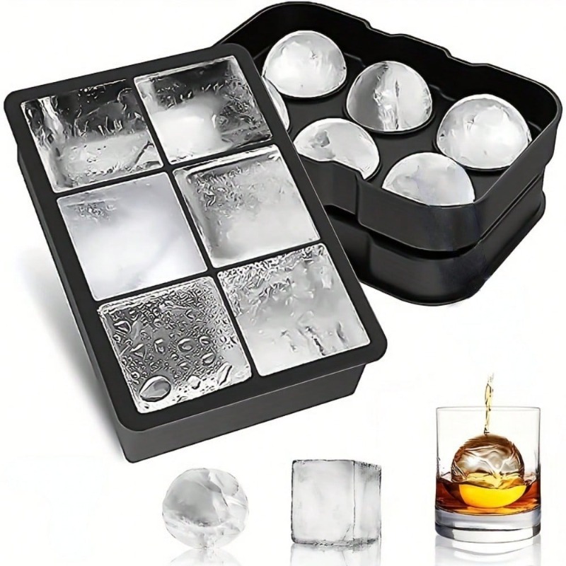 Силиконовый лоток для кубиков  – обзор и цена Ice Mold Sphere