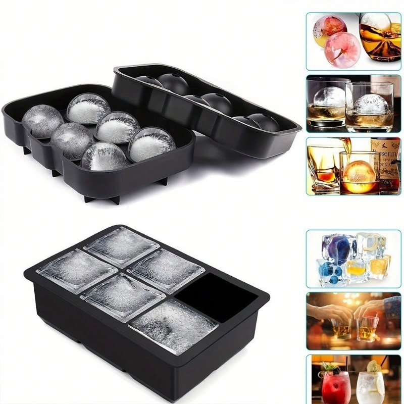 Силиконовый лоток для кубиков  – обзор и цена Ice Mold Sphere