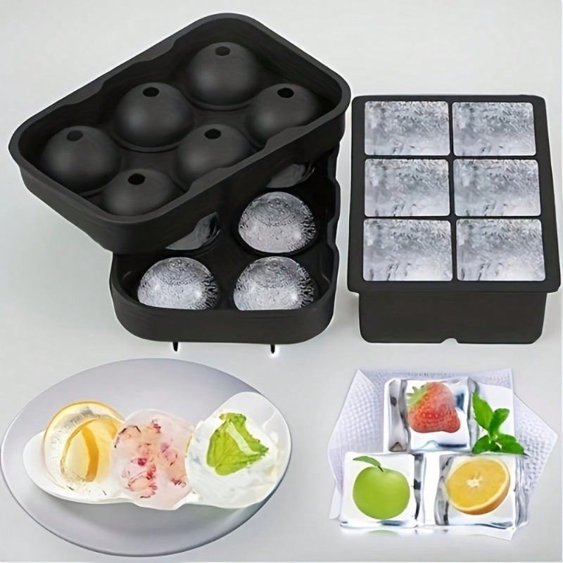 Силиконовый лоток для кубиков  – обзор и цена Ice Mold Sphere